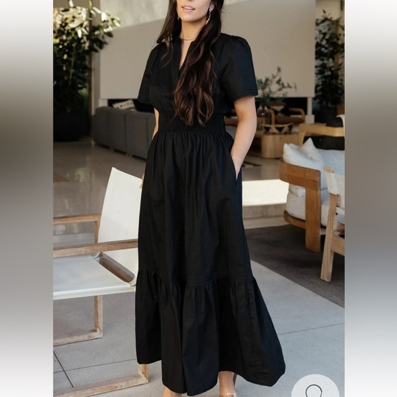 Baltic Born Black Vera Maxi Dress size XS NWT - Picture 1 of 4